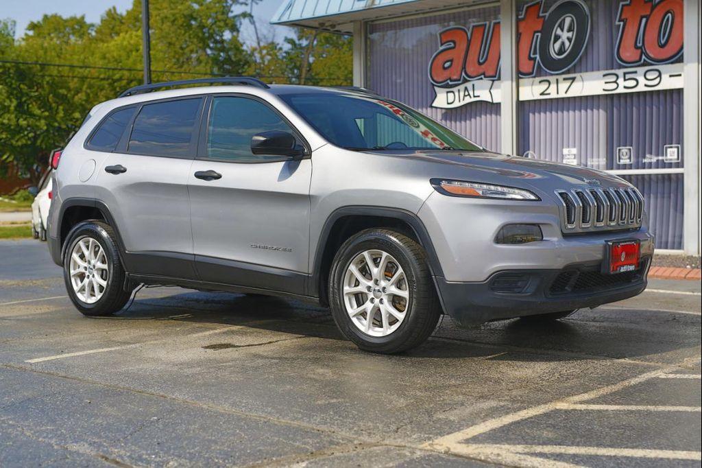 used 2016 Jeep Cherokee car, priced at $9,800