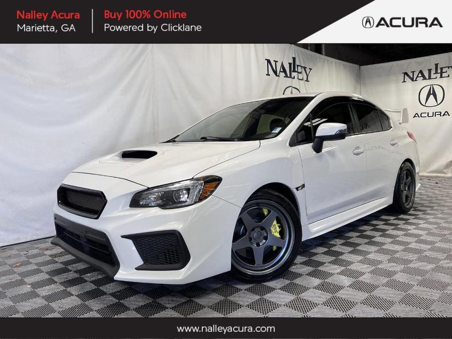 used 2018 Subaru WRX STI car, priced at $28,491