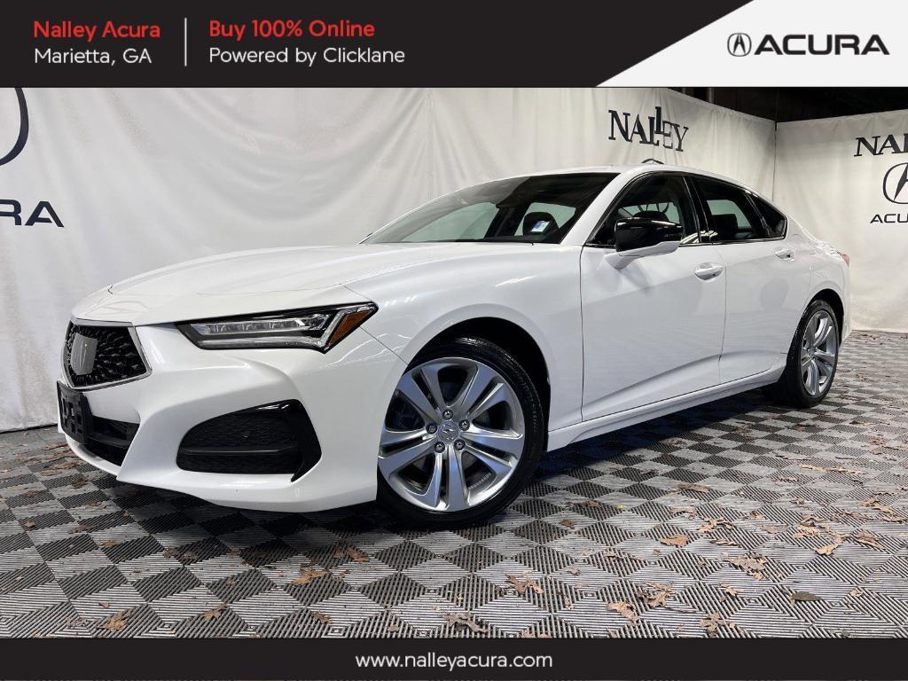 used 2021 Acura TLX car, priced at $28,791