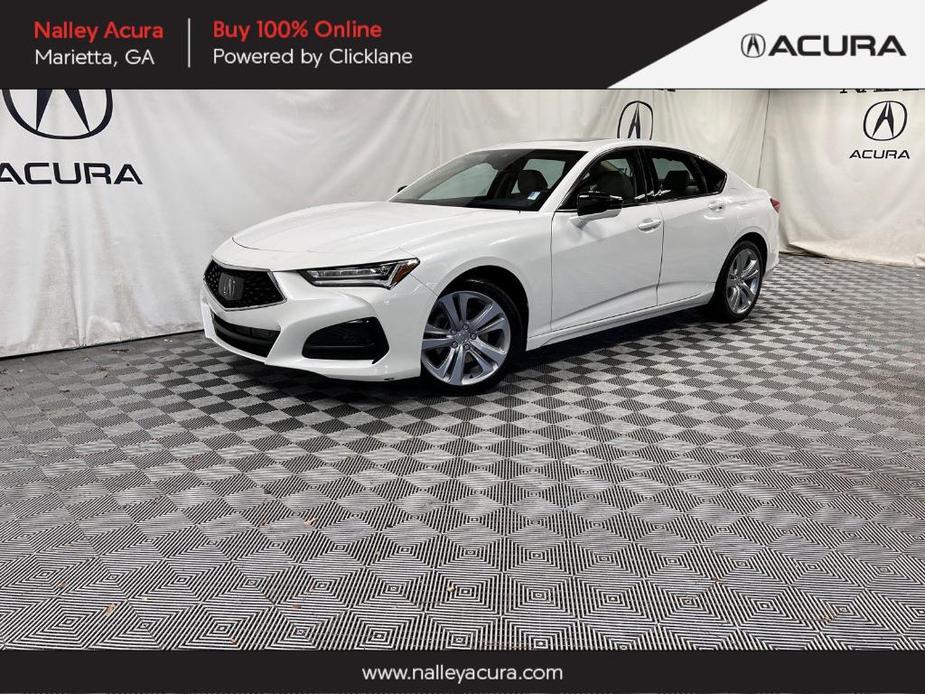 used 2021 Acura TLX car, priced at $28,491