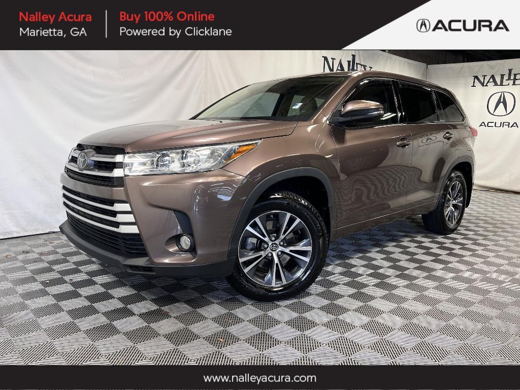 used 2017 Toyota Highlander car, priced at $19,999