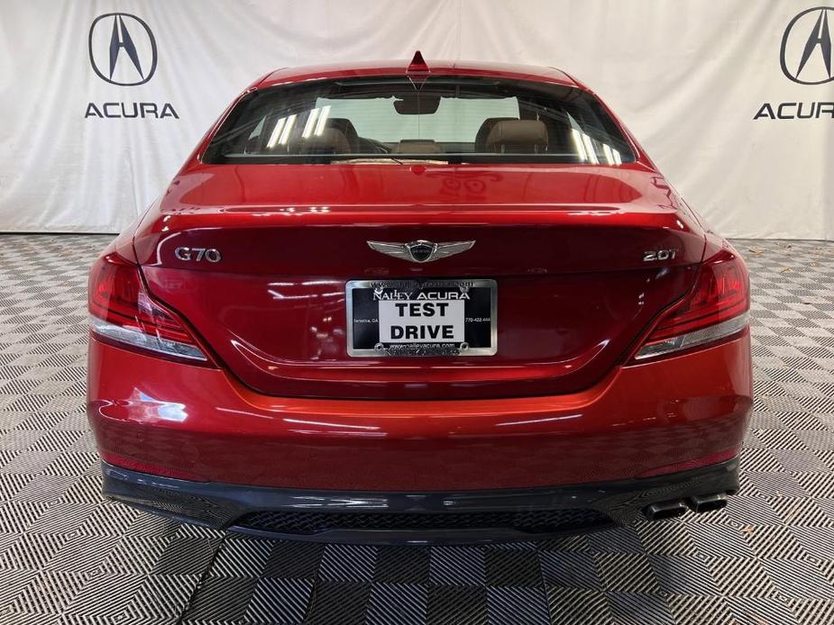 used 2020 Genesis G70 car, priced at $24,791