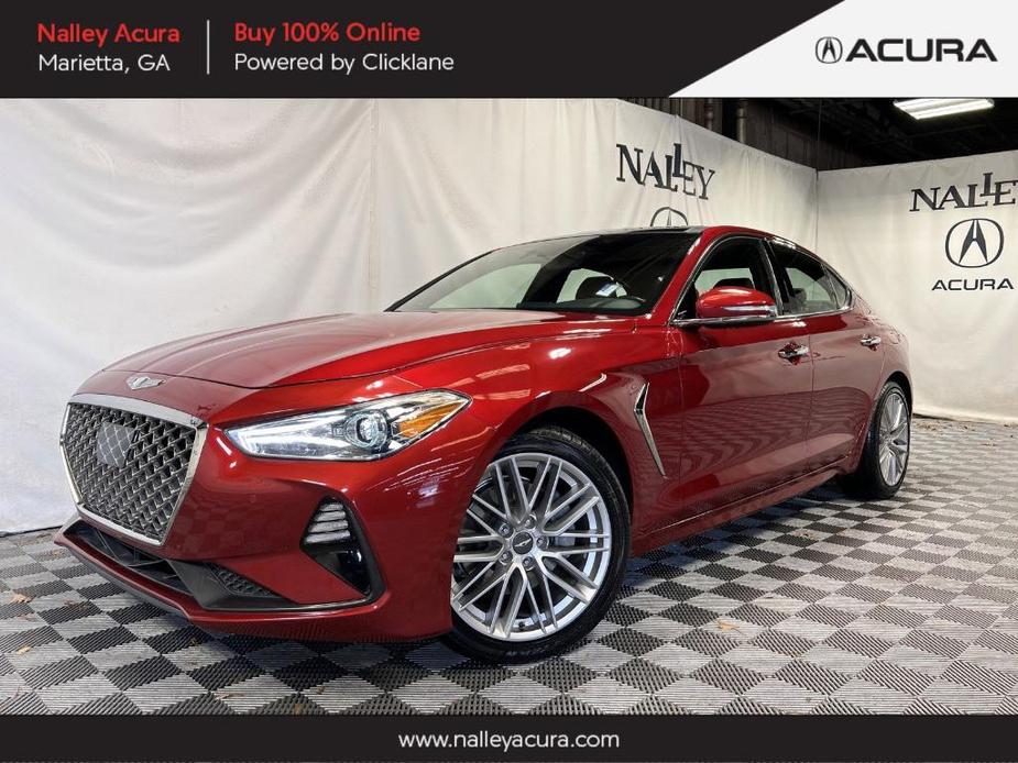 used 2020 Genesis G70 car, priced at $24,791