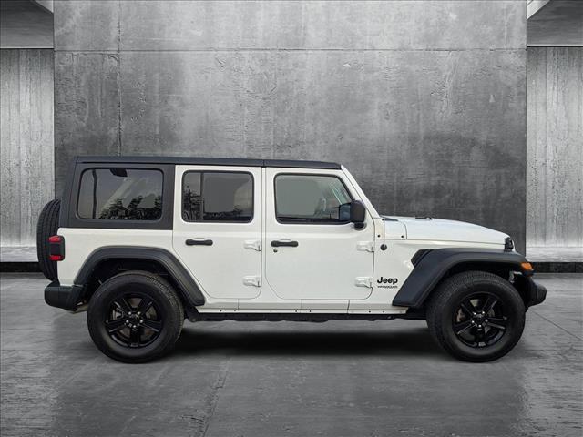 used 2020 Jeep Wrangler Unlimited car, priced at $28,991