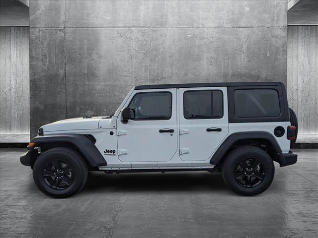 used 2020 Jeep Wrangler Unlimited car, priced at $28,991