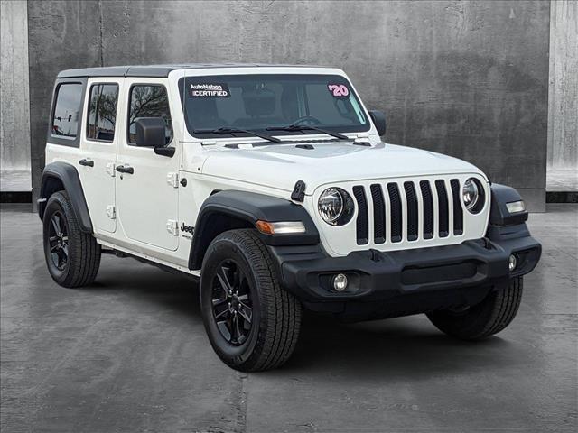 used 2020 Jeep Wrangler Unlimited car, priced at $28,991