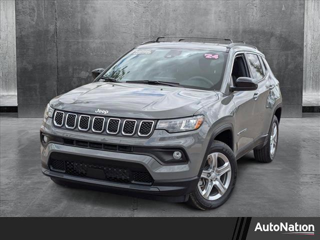 used 2024 Jeep Compass car, priced at $23,931