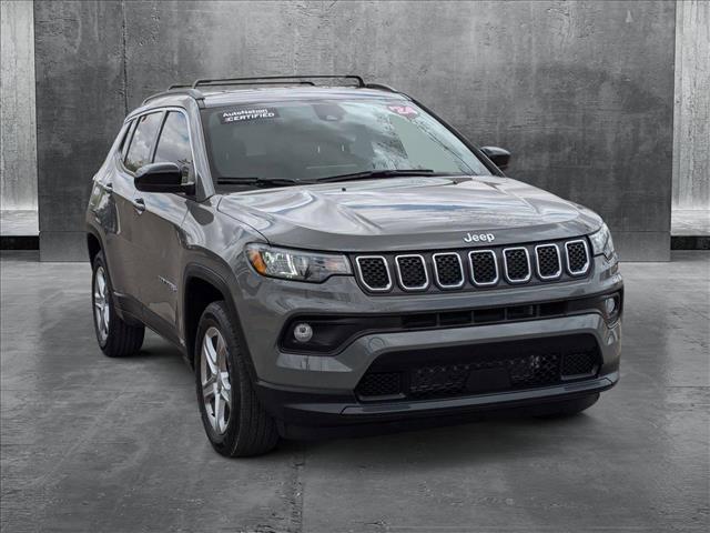 used 2024 Jeep Compass car, priced at $25,495