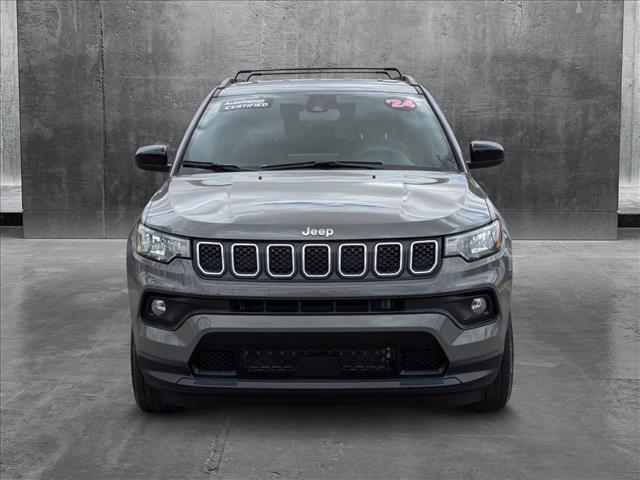 used 2024 Jeep Compass car, priced at $25,495