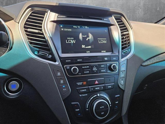 used 2017 Hyundai Santa Fe car, priced at $14,953