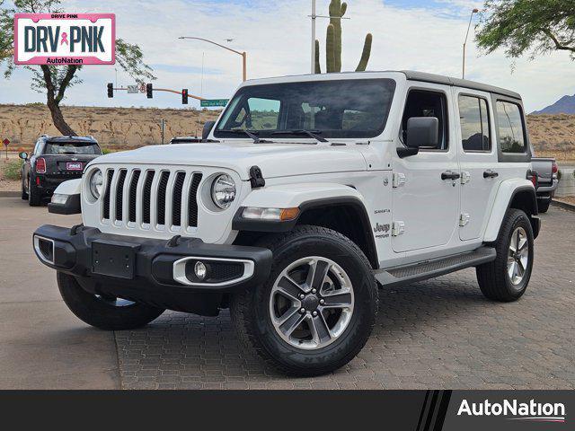 used 2021 Jeep Wrangler Unlimited car, priced at $33,218