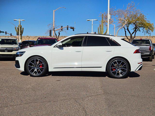 used 2020 Audi Q8 car, priced at $46,900