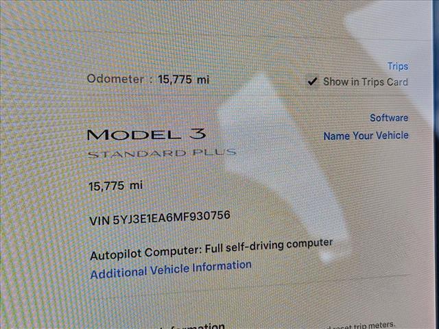 used 2021 Tesla Model 3 car, priced at $28,400