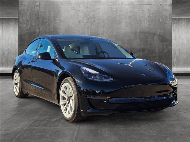 used 2021 Tesla Model 3 car, priced at $27,900