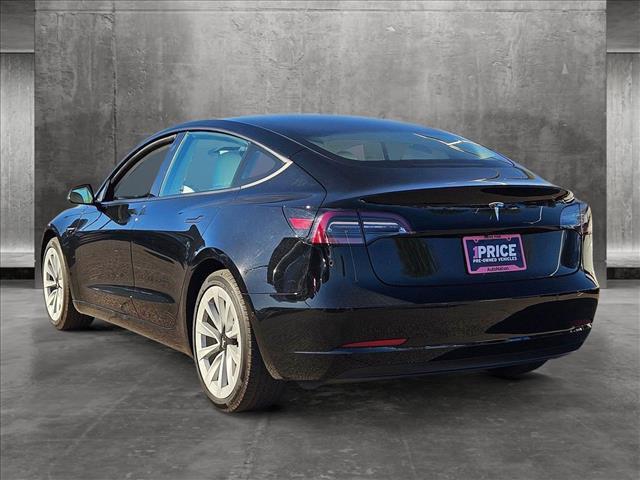 used 2021 Tesla Model 3 car, priced at $27,900