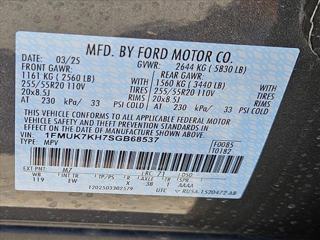 new 2025 Ford Explorer car, priced at $41,918