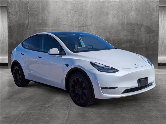 used 2021 Tesla Model Y car, priced at $30,900