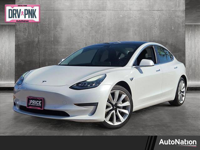 used 2019 Tesla Model 3 car, priced at $27,400