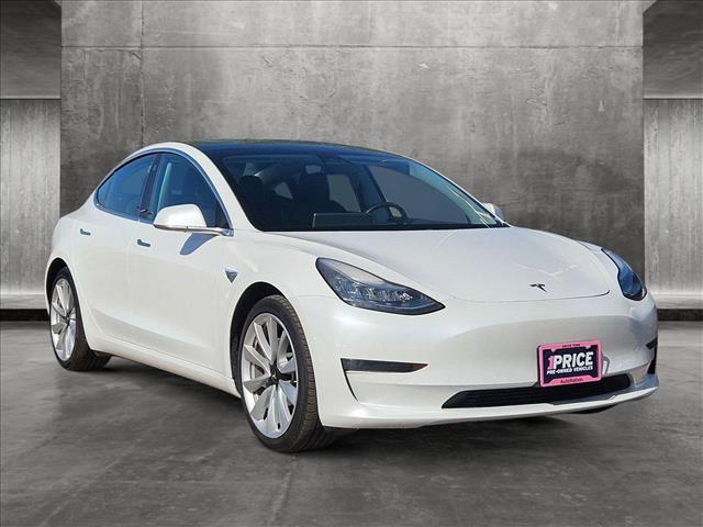 used 2019 Tesla Model 3 car, priced at $27,400