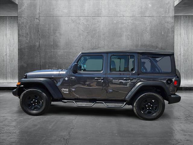 used 2021 Jeep Wrangler Unlimited car, priced at $33,991