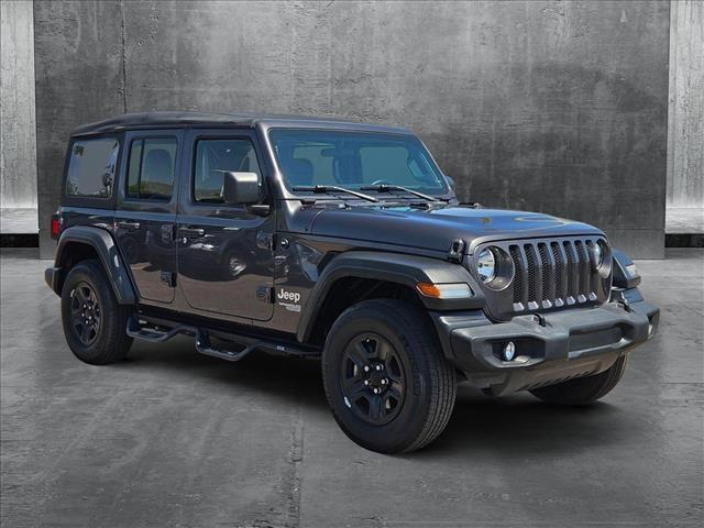 used 2021 Jeep Wrangler Unlimited car, priced at $33,991