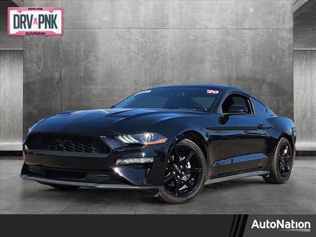 used 2020 Ford Mustang car, priced at $25,400