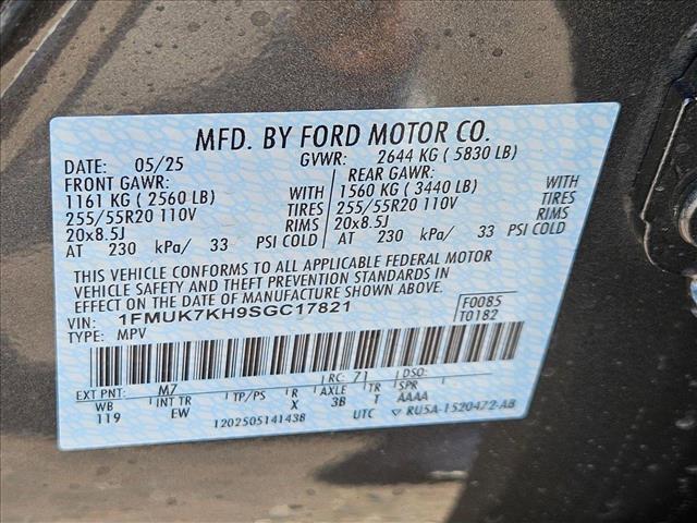 new 2025 Ford Explorer car, priced at $45,090