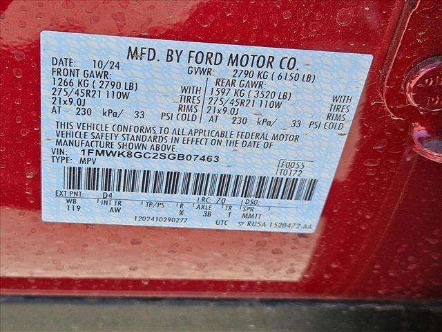 new 2025 Ford Explorer car, priced at $56,892