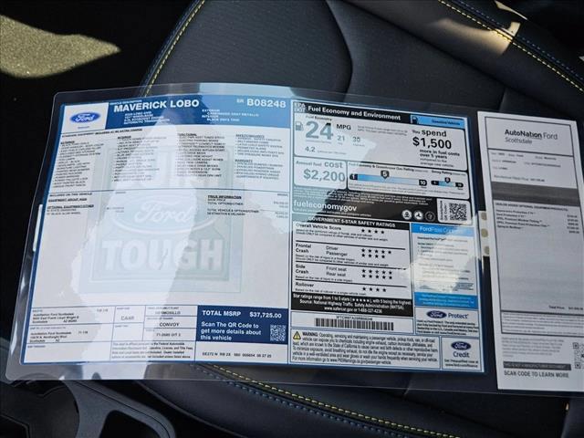 new 2025 Ford Maverick car, priced at $35,725