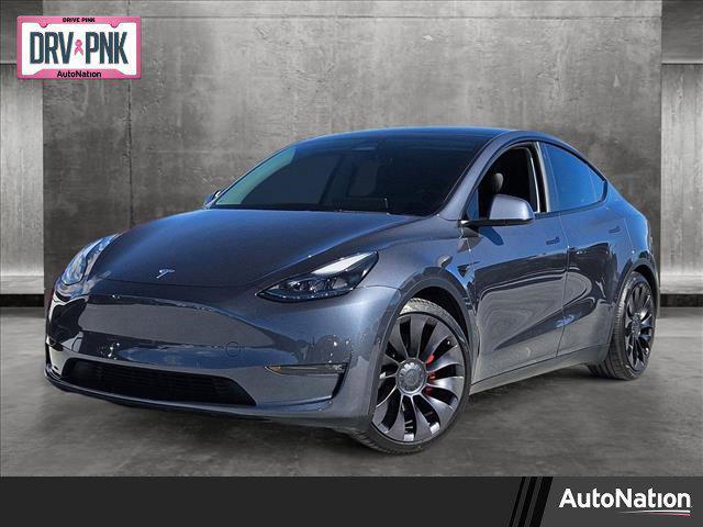 used 2022 Tesla Model Y car, priced at $34,350