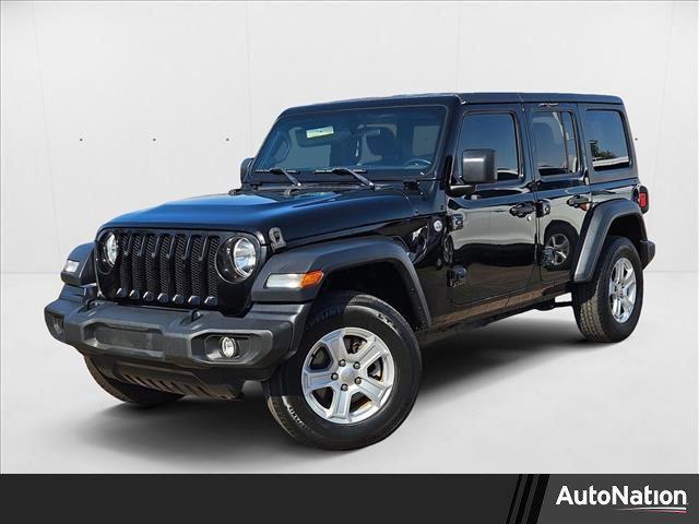used 2020 Jeep Wrangler Unlimited car, priced at $23,531