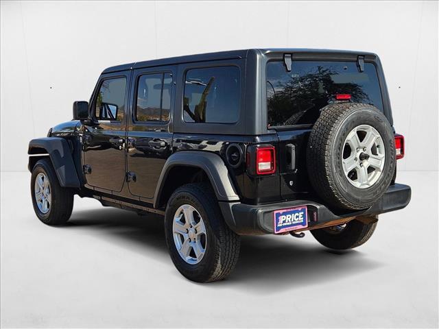 used 2020 Jeep Wrangler Unlimited car, priced at $23,531