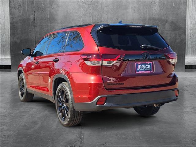 used 2019 Toyota Highlander car, priced at $27,900