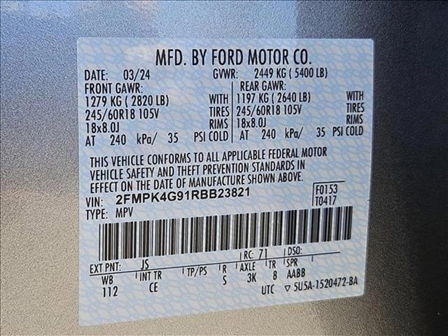 new 2024 Ford Edge car, priced at $36,500