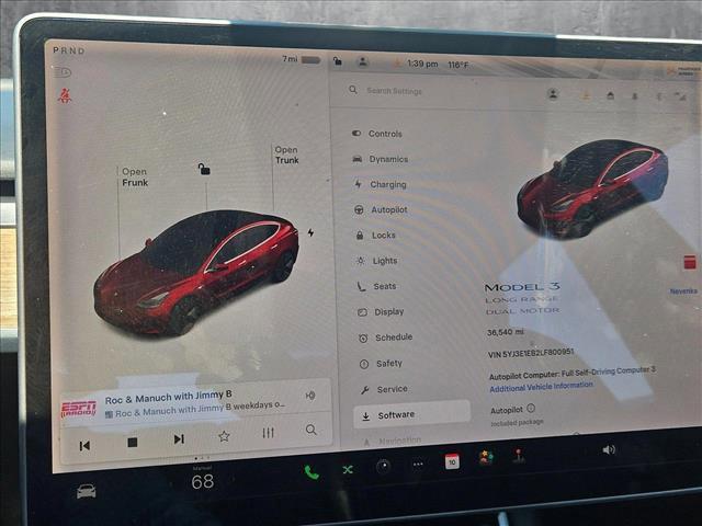 used 2020 Tesla Model 3 car, priced at $24,928