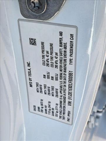 used 2020 Tesla Model 3 car, priced at $24,928
