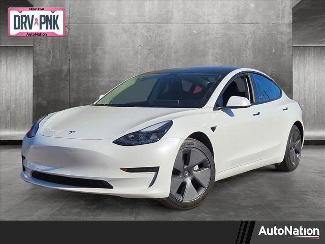 used 2021 Tesla Model 3 car, priced at $29,500