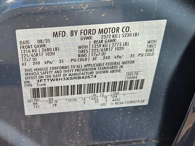 new 2025 Ford Maverick car, priced at $32,835