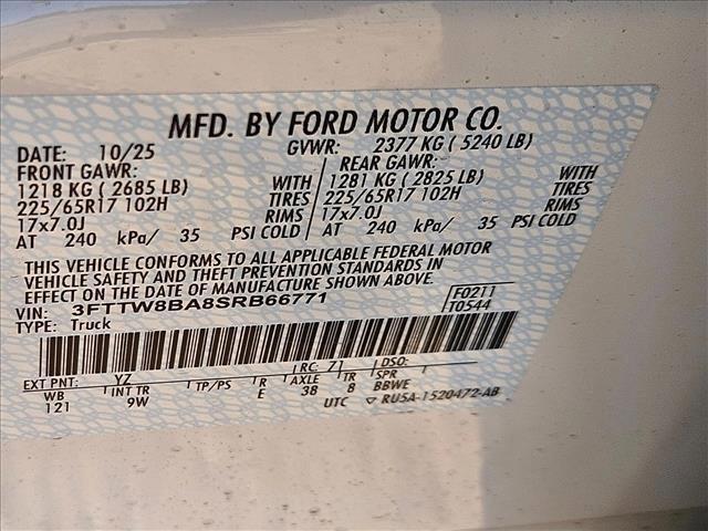 new 2025 Ford Maverick car, priced at $27,065