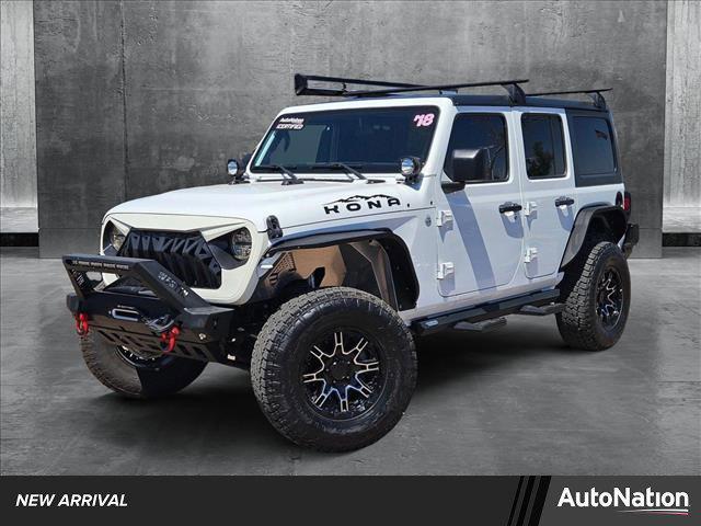 used 2018 Jeep Wrangler Unlimited car, priced at $26,795