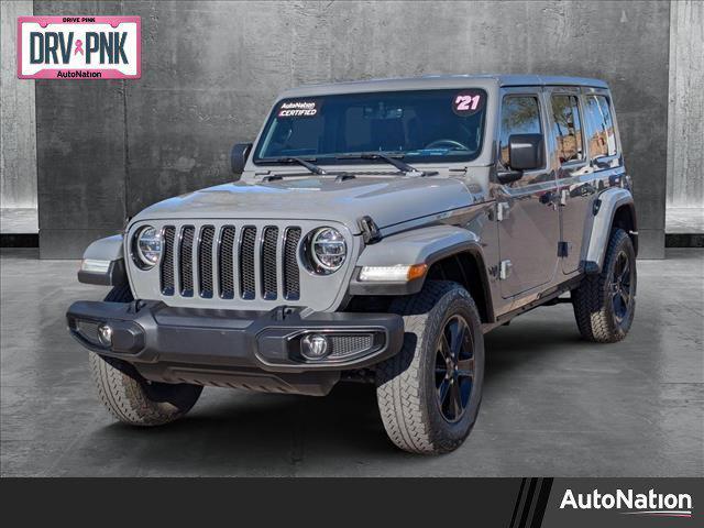 used 2021 Jeep Wrangler Unlimited car, priced at $31,902