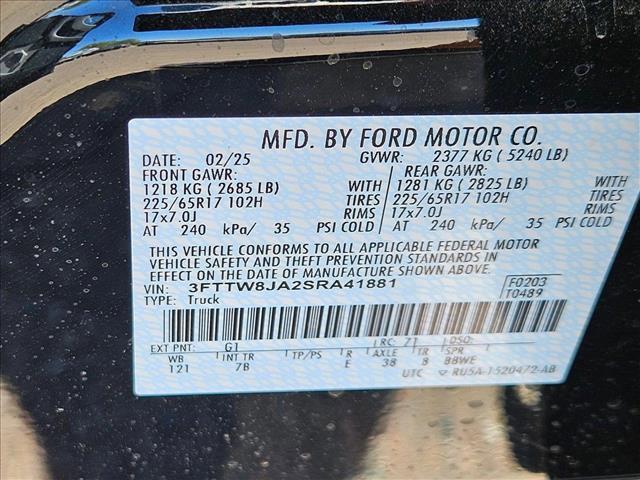 new 2025 Ford Maverick car, priced at $31,559