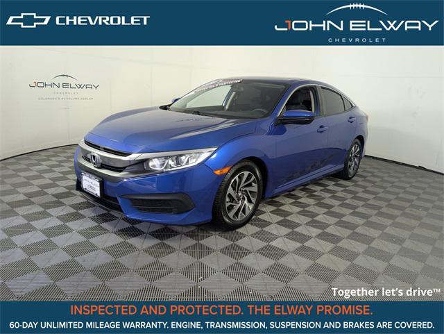 used 2018 Honda Civic car, priced at $13,044