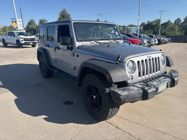 used 2016 Jeep Wrangler Unlimited car, priced at $18,418