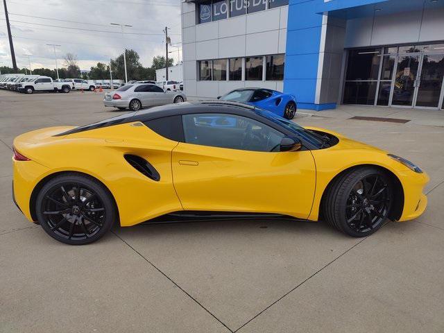 new 2025 Lotus Emira car, priced at $110,449