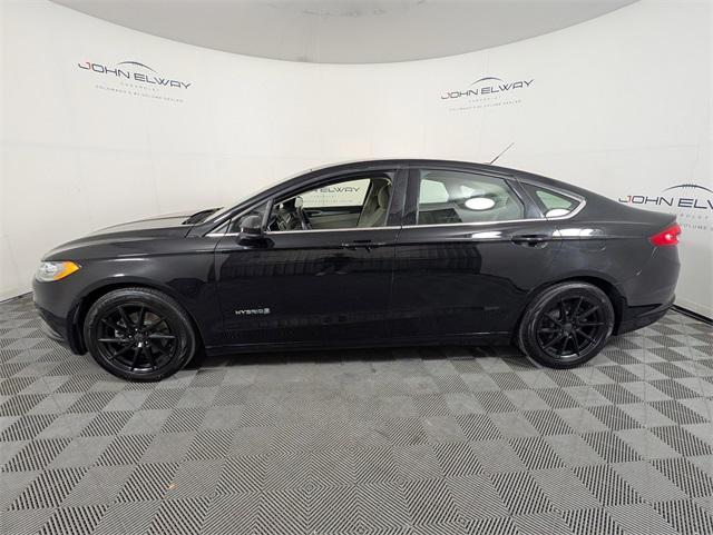 used 2017 Ford Fusion Hybrid car, priced at $14,191