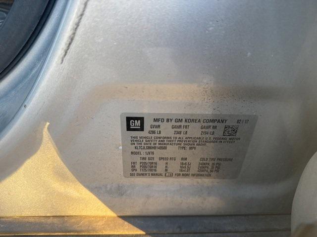 used 2017 Chevrolet Trax car, priced at $12,690