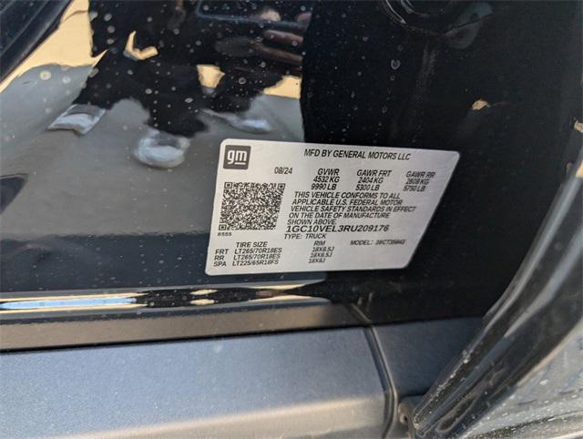 new 2024 Chevrolet Silverado EV car, priced at $72,599