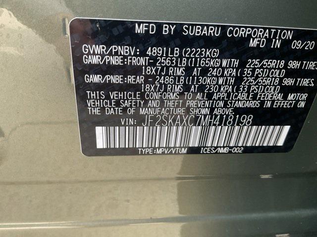 used 2021 Subaru Forester car, priced at $27,690