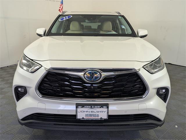used 2021 Toyota Highlander Hybrid car, priced at $40,270